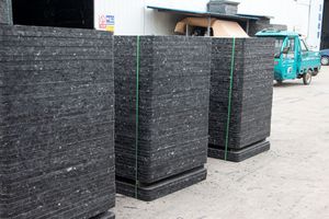 Paletas GMT <span class=keywords><strong>para</strong></span> maquinaria de fabricación de bloques de hormigón palé de fibra de <span class=keywords><strong>PVC</strong></span> <span class=keywords><strong>para</strong></span> máquina de ladrillo Ghana - Product Image 4