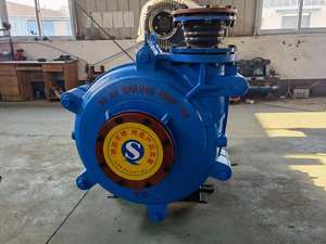 Pompe à boue à tête haute, pompe horizontale centrifuge, pompe partielle utilisée dans la métallurgie, l'industrie minière - Product Image 4