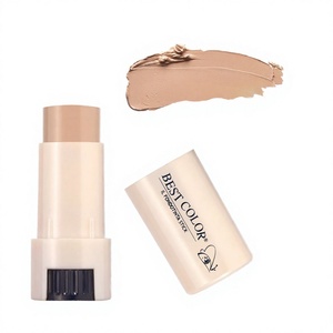 FOND DE TEINT STICK 04 <span class=keywords><strong>Caramel</strong></span> Crème Minérale Contrôle Sébum Correcteur Hydratant Blanchissant Longue Tenue Marque Italienne Meilleur Maquillage Couvrant - Product Image 4