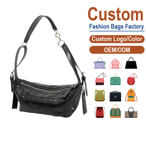 Sac à bandoulière en cuir véritable matelassé diamanté en peau de mouton avec chaînes pour femme, collection automne-hiver, durable, fabrication ODM - Product Image 1