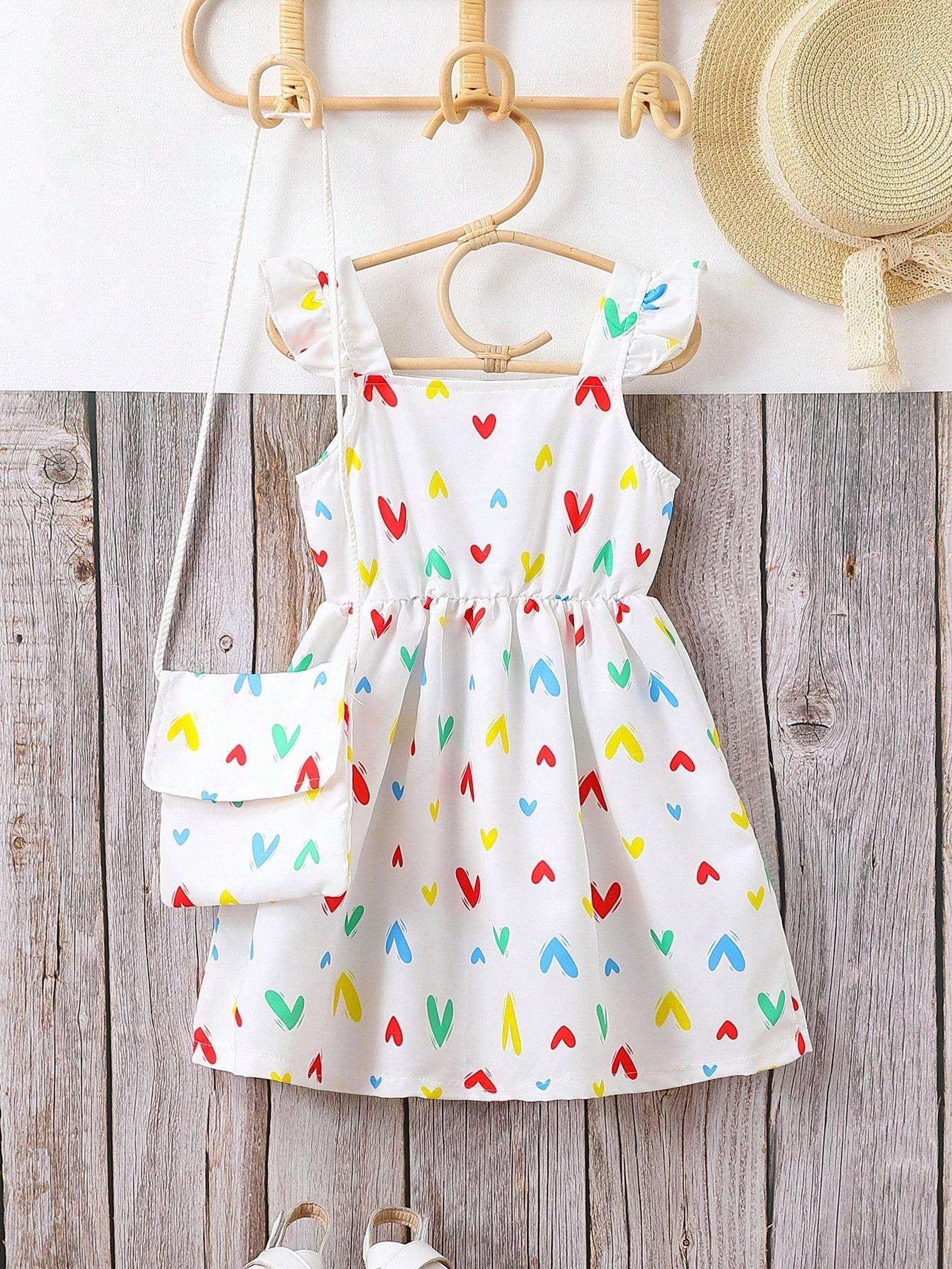 Wholesale One Piece Sleeveless Cotton Dress for Girls 2-12 Summer
