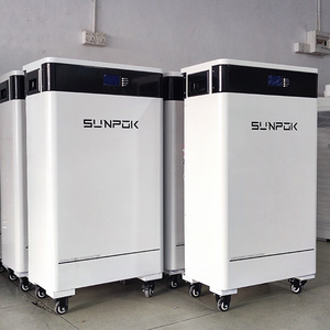 ระบบแบตเตอรี่ลิเธียมไอออน Lifopo4 แบบเรียงซ้อนได้ พร้อมระบบจัดการแบตเตอรี่ (BMS) ขนาด 10-20 กิโลวัตต์ สำหรับพลังงานแสงอาทิตย์/รถยนต์ไฟฟ้า/รถบ้าน - Product Image 4