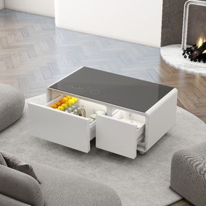 <span class=keywords><strong>2025</strong></span> Nieuwe <span class=keywords><strong>Mini</strong></span>-Bar Koelkasten Met Luidsprekers Automatische Watervulling Draadloos Opladen Slimme Koffietafel Koelkast - Product Image 6