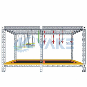 Phụ Tùng Lắp Ráp Giàn Trưng Bày Sân Khấu Chiếu Sáng Bằng Nhôm Giàn Một Ống Cho Các Sự Kiện - Product Image 5