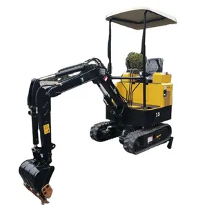 Cash Coupon! Nieuwe Ontwerp Kleine Digger 1.5 Ton Graven Machine Mini Crawler Graafmachine Prijs