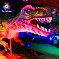 Thème harry potter, parc d'attractions, tyrannosaure, rex, modèle dino, mobiles artificielles, taille de vie, dinosaures 3d, nouveauté