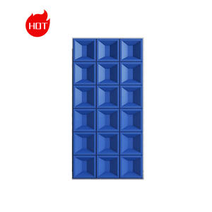 Pannello murale 3D di alta qualità cerchio cavo poliuretano pietra artificiale (pu) impermeabile e insonorizzato parete decorativa - Product Image 3