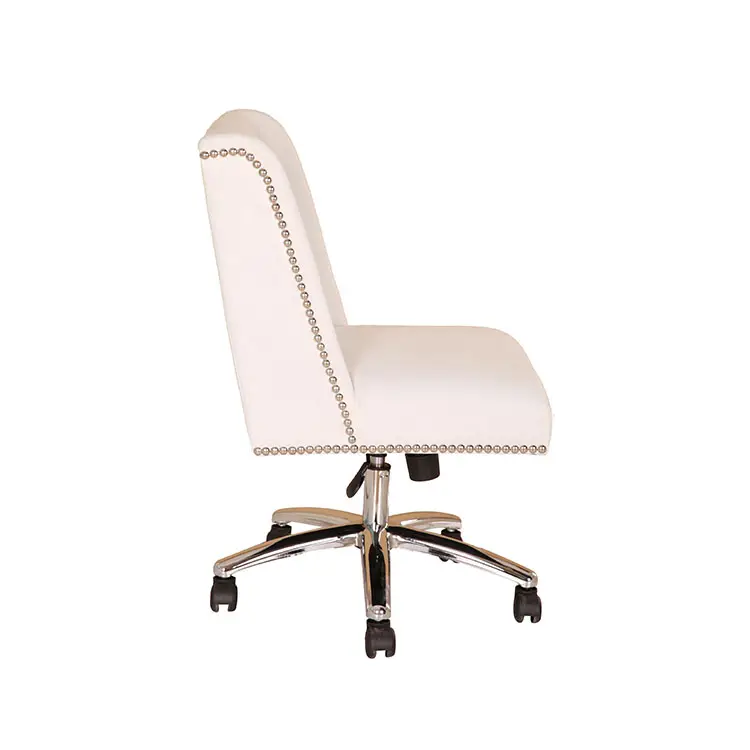 Chaise de bureau de directeur exécutif réglable moderne à dossier haut de conception confortable de luxe