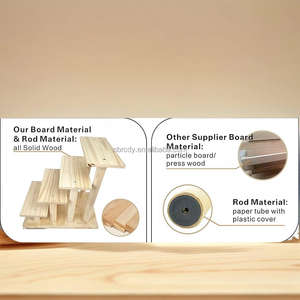 4-stufige Teppich-Haustier treppe für Katzen Hunde Großer Kratzbaum-Turm Kratz bäume Mehrstufige Hunde hochbetten für Couch-Sofa-Zubehör - Product Image 5