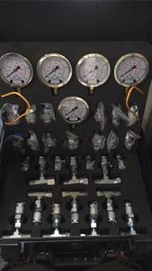 ชุดเครื่องวัดความดันไฮดรอลิกชุดทดสอบวินิจฉัยชิ้นส่วนเครื่องยนต์ของรถขุดโรงงานผลิตค้าปลีก - Product Image 4