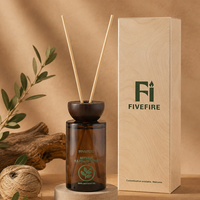 FIVEFIRE Coffret Cadeau Diffuseur d'Huiles Essentielles Sans Flamme de Luxe pour Améliorer l'Ambiance Domestique et Cadeau de Mariage