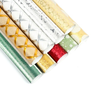 <b>Thick</b> DIY Color Glitter Metallic Wrapping <b>Paper</b> for Gift Box Packing & Crafts Single Side Coated Gravure Printing Compatible - Product Image 1