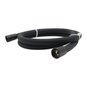 Manguera de <span class=keywords><strong>Ducha</strong></span> <span class=keywords><strong>Flexible</strong></span> de Silicona Negra con Función Anti-Torsión y Conexiones Duraderas de Acero Inoxidable para <span class=keywords><strong>Ducha</strong></span> de Mano - Product Image 1