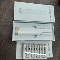 Outil de Dermaplaning électrique professionnel rasoir facial lisse sonique pour femmes hommes tondeuse à sourcils dispositif de suppression de Fuzz de pêche