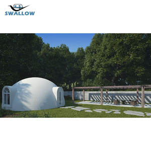 Hotel di lusso in vetro campeggio tende Resort geodetic case prefabbricate <span class=keywords><strong>bungalow</strong></span> in legno - Product Image 2