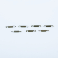Heli Spring OEM Ressort de compression hélicoïdal en acier au carbone pour tringle à rideau, plaque de tension réglable à tension constante