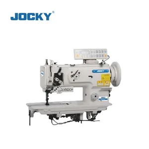 Máquina de alimentação composto JK1510N-AE, corte automático e encadernação, máquina de costura, têxtil industrial
