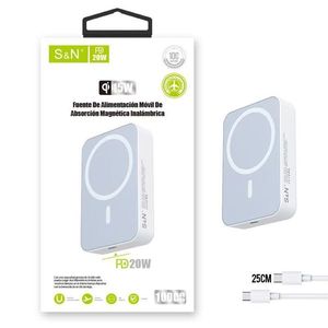 Cargador Inalámbrico Magnético S&N20W, Solución de Carga Rápida, Conveniente y Eficiente - Product Image 1