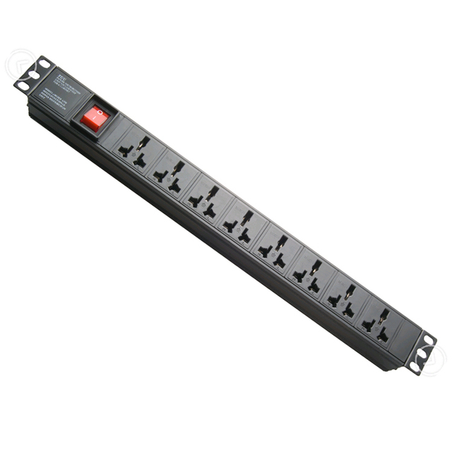Cabinet Attachment Universal Style 6ways PDU Power Supply Switched Rack for Data Center PDU Power Distribution Unit