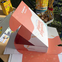 Boîte d'expédition en carton avec fermeture à languette, impression offset recto-verso pour porte pour chat