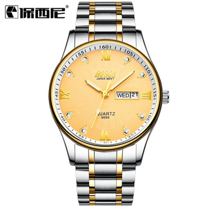 Estilo caliente impermeable Calendario de negocio de la mano de la moda de diamantes <span class=keywords><strong>reloj</strong></span> fabricante - Product Image 2