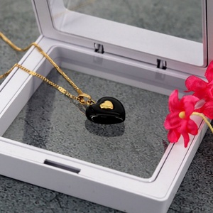 Collares con Colgante de Corazón Modernos 2026, Joyería Minimalista Hipoalergénica de Acero Inoxidable 316L con Baño de Oro PVD de 18k para Mujer - Product Image 5