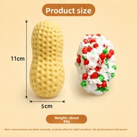 Tendance 2026 : Jouet Squishy Arachide Fait Main à Rebond Lent, Remplissage Blocs de Construction, Sensation de Poids Lourd, Balle à Presser pour la Vente en Gros