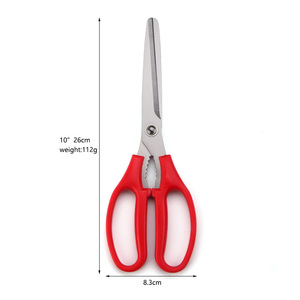 Ciseaux de cuisine professionnels en acier inoxydable pour barbecue coréen, avec manche en plastique, pour la découpe des aliments, pour le <span class=keywords><strong>commerce</strong></span> international - Product Image 5