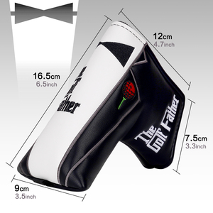 Lot de housses de tête de club de golf en PU pour driver et bois, accessoires de golf de luxe, cadeau idéal - Product Image 4