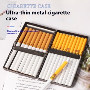 Boîte <span class=keywords><strong>à</strong></span> cigarettes portable en métal vierge de sublimation bon marché poche étendue 10cm <span class=keywords><strong>étui</strong></span> <span class=keywords><strong>à</strong></span> cigarettes pour transfert thermique impression Logo Image - Product Image 5