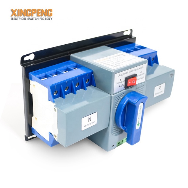 Mezeen Electrical Generator 63a 4 Pole Ats Solar Pv System 4 Pole Automatic Transfer Switch Ac Auto Changeover Switch
