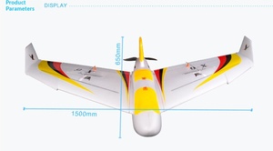 Skywalker Tian Xing Zhe X6 Flying Wing Carrier FPV, Fotografía Aérea, Modelo de Avión Desmontable y Portátil, Control Remoto - Product Image 5
