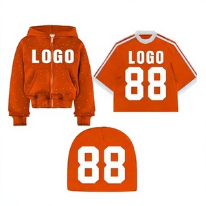 Gorros de Algodón Elegantes y Sudaderas con Estampado Oversize para Hombre, Prendas Esenciales de Moda Urbana, Camisetas de Corte Holgado, Look Casual y Moderno - Product Image 1