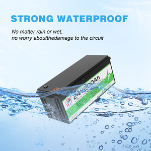 Tùy chỉnh 24V 100Ah LiFePO4 pin 24V 100AH 200AH 300ah pin lithium 24V 100Ah 6000 chu kỳ Caravan và du thuyền Pin - Product Image 5