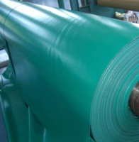 Bon prix 650gsm PVC enduit imperméable à l'eau robuste tissu bâche auvent rouleau Tarpoline matériel rouleau