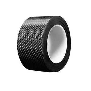 Vinilo Adhesivo Impermeable de Fibra de Carbono 5D, Cinta Adhesiva de Fibra de Carbono Negra Apta para Autos y Motocicletas - Product Image 1
