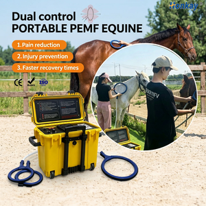 Appareil PEMF magnétique portatif certifié CE pour la relaxation musculaire du corps entier, dispositif à impulsions magnétiques PEMF pour chevaux et usage domestique - Product Image 1