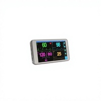 Moniteur patient vétérinaire 5,5 pouces multi-paramètres à écran tactile complet avec ECG, RESP, NIBP, SpO2 (PR), TEMP pour clinique vétérinaire