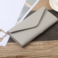 Dompet Panjang Wanita Dompet Koin Fashion dengan Rumbai Tempat Kartu Dompet Wanita Tas Uang Dompet Kulit PU