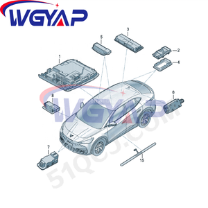 WGYAP OEM 11H 947 304 11H 947 303 Lampe de lecture LED pour <span class=keywords><strong>SEAT</strong></span> Tavascan (CUPRA) ID UNYX Auto Parts - Product Image 5