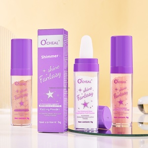Fairy High Light Mineral <span class=keywords><strong>Polvo</strong></span> prensado a prueba <span class=keywords><strong>de</strong></span> agua Perla brillante Natural Tridimensional Cuerpo y cabello <span class=keywords><strong>Polvo</strong></span> brillante - Product Image 1
