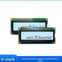 LCD1602A COB Layar Karakter Font Inggris-Jepang VA Film Hitam 16x2 Tampilan Industri Modul LCD LCM IC Driver AIP31066LC