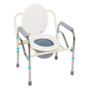 Wholesale Adjustable Stainless Steel Multi-Use <b>Stool</b> Chair Elderly Toilet & Portable Commode Pregnant Women Disabled Friendly - Product Image 4
