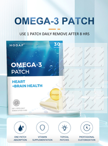 Diseño personalizado OEM ODM corazón cerebro bienestar fuerza parche Omega-3 parche transdérmico para el cuidado de la salud - Product Image 2