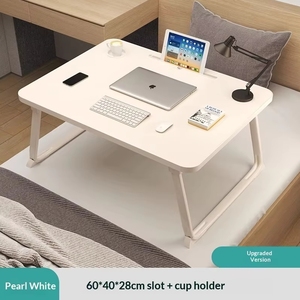 Tavolino Pieghevole Moderno da Letto per Studio e Lettura, Scrivania Portatile per Laptop - Product Image 5