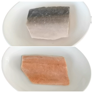 Premium Doğal Alaskan Yüksek Proteinli Az Yağlı Dondurulmuş Balık Dondurulmuş Deniz Ürünleri Derisiz Pembe Somon Filetosu Kimyasal İçermeyen 10*500g İhracat - Product Image 1