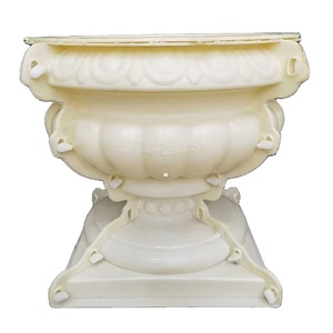2024 mới ngoài trời Vườn trang trí bê tông planter Chậu hoa ABS tiêm khuôn mẫu cho pre-cast cho hộ gia đình gạch đá - Product Image 1