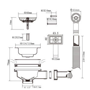 WaiiHO 011 Filtro de Fregadero de Acero Inoxidable, Cesta Coladora Cónica para Lavar Pasta, Aceite y Alimentos en el Hogar - Resistente al Óxido, Fácil de Usar - Product Image 6