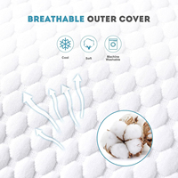 Vente en gros de coussins de couchage ergonomiques orthopédiques réglables en mousse à mémoire de forme pour soulager les douleurs cervicales