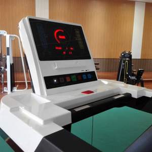 Tapis roulant commercial robuste avec moteur AC <span class=keywords><strong>de</strong></span> 6,0 CV, écran tactile LCD, <span class=keywords><strong>YouTube</strong></span>, fitness intelligent, salle <span class=keywords><strong>de</strong></span> sport LDT-1800A - Product Image 5